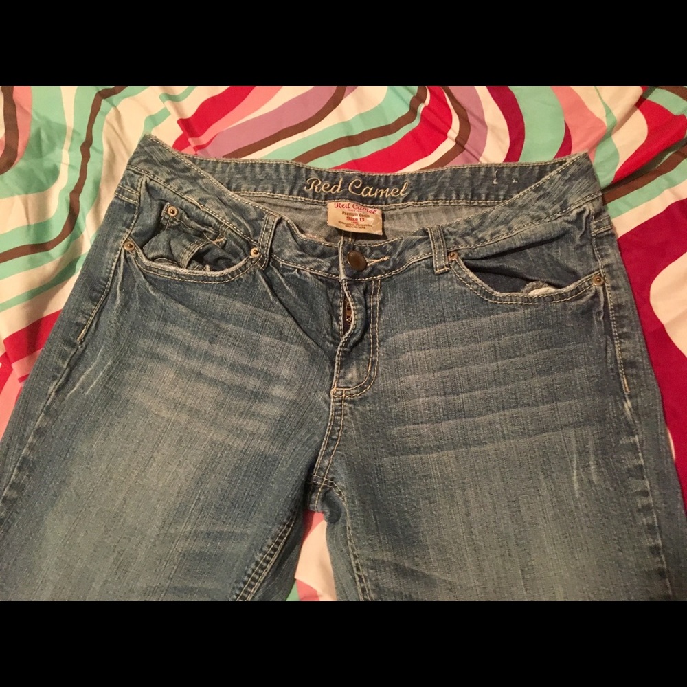 Red Camel Flare Jeans Size 13